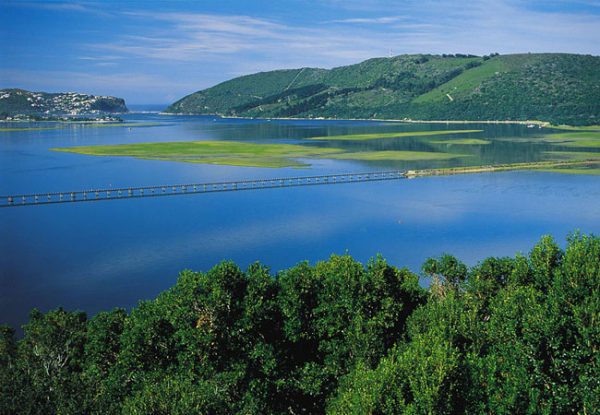 The Garden Route, South Africa: Spectacular views of the lagoon