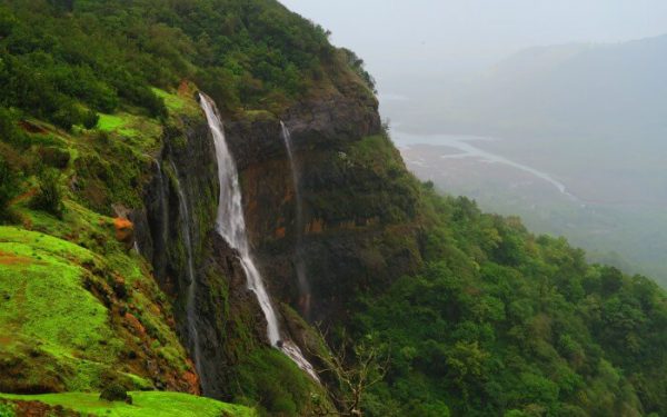 weekend getaways from mumbai - Matheran Waterfall