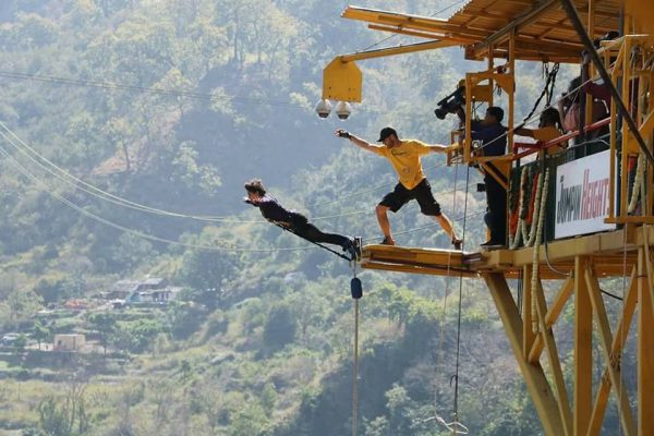 bunjee jumping