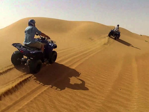 quad biking