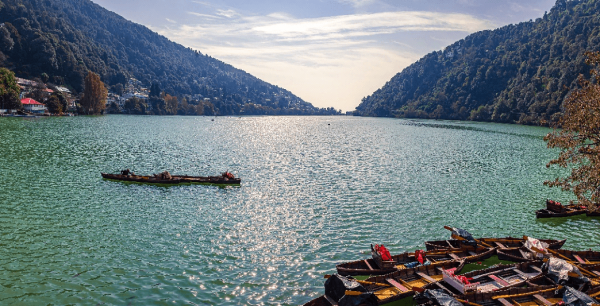 best view Nainital Lake